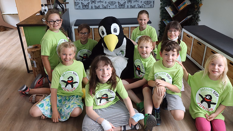 Pingi – Das aktion tier- Pinguinmaskottchen