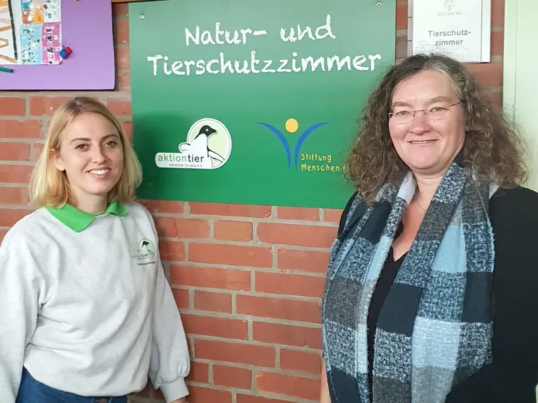 Simone Schweiger und Annette Grosse.